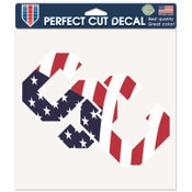 USC Trojans SC Interlock Patriotic Decal